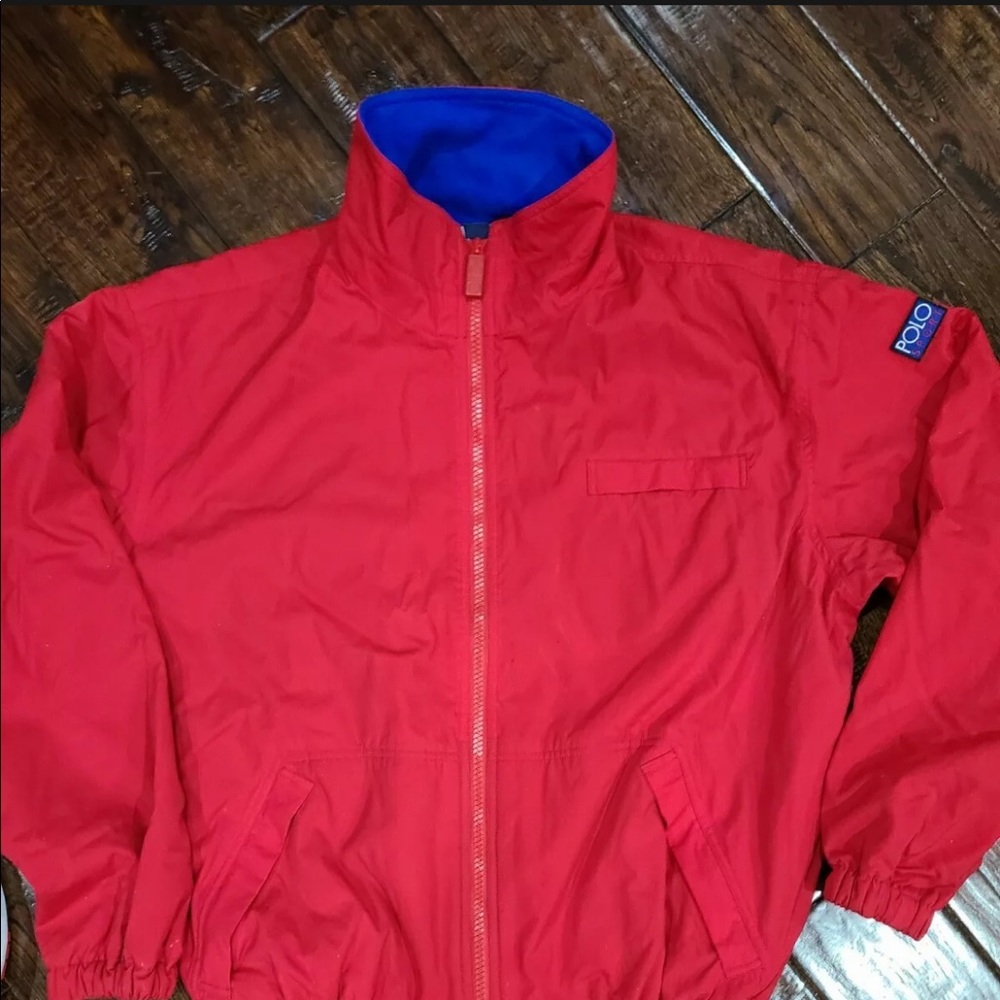 Vintage polo sport polo shell jacket